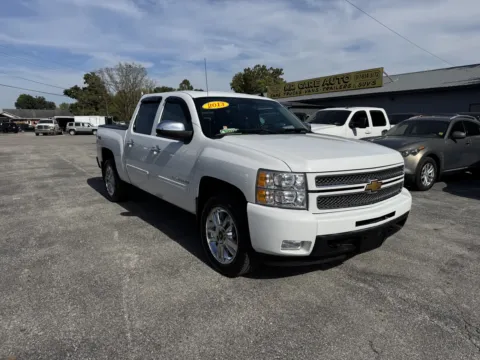White 2013 CHEVROLET SILVERADO 1500 LTZ for sale in Camby, IN