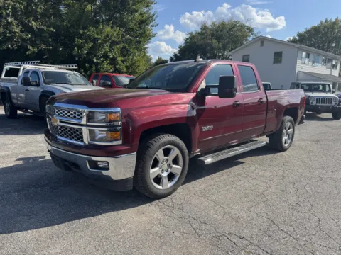Red 2015 CHEVROLET SILVERADO 1500 LT for sale in Camby, IN