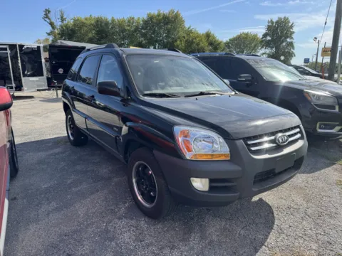 Black 2005 KIA NEW SPORTAGE for sale in Camby, IN