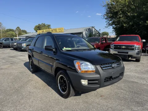 Black 2005 KIA NEW SPORTAGE for sale in Camby, IN