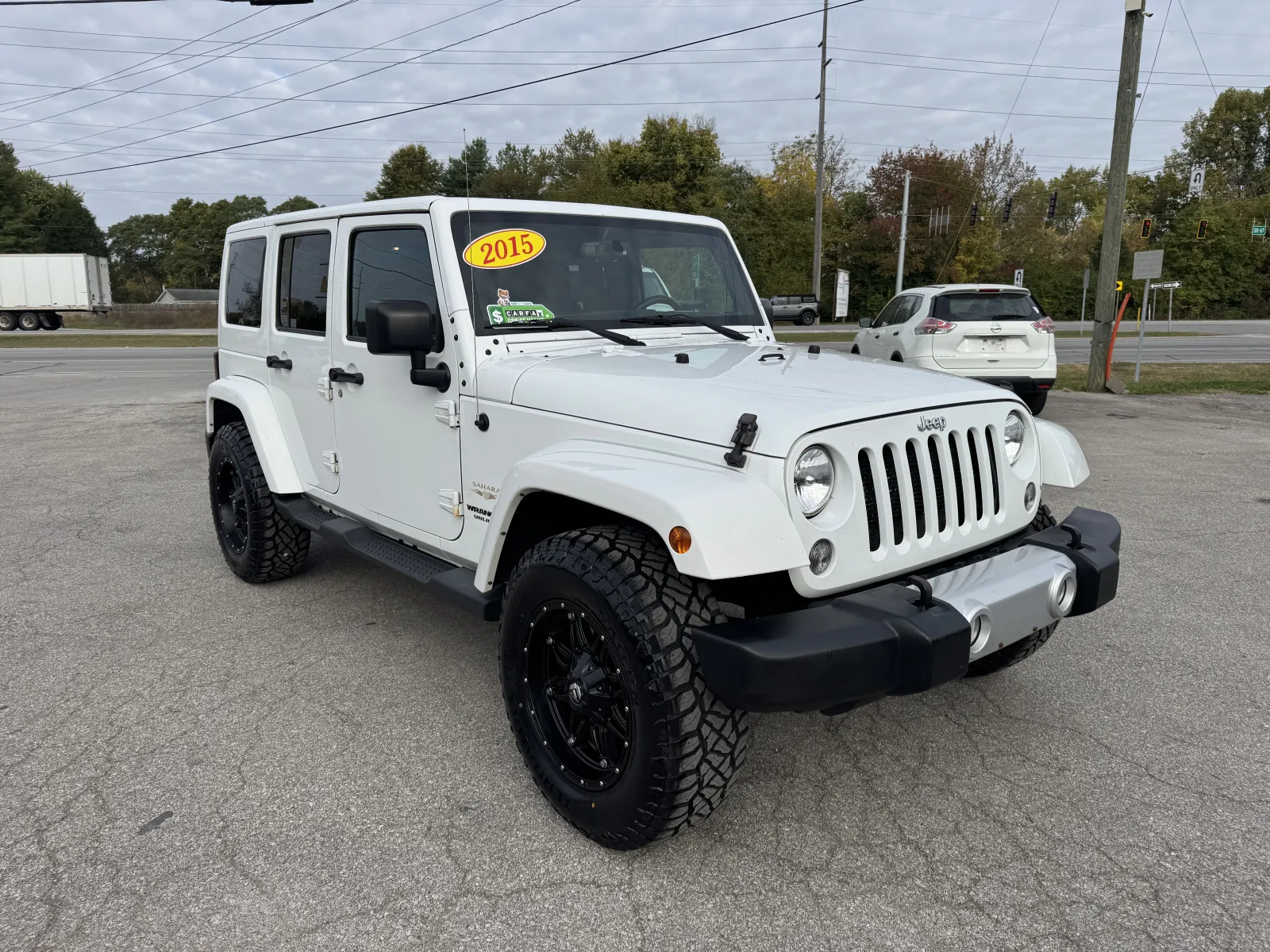 2015 JEEP WRANGLER UNLIMI SAHARA for sale in Camby, IN