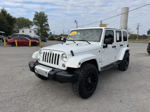 Another view of 2015 JEEP WRANGLER UNLIMI SAHARA for sale in Camby, IN at Mr. Care Auto