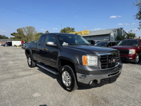 Gray 2010 GMC SIERRA 2500 SLT for sale in Camby, IN