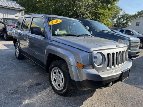 Silver 2016 JEEP PATRIOT SPORT for sale in Camby, IN
