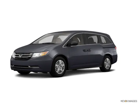 Gray 2014 HONDA ODYSSEY LX for sale in Camby, IN