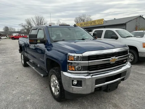 Blue 2015 CHEVROLET SILVERADO 2500 HEAVY DUTY LT for sale in Camby, IN