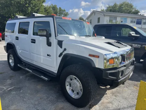 White 2003 HUMMER H2 for sale in Camby, IN