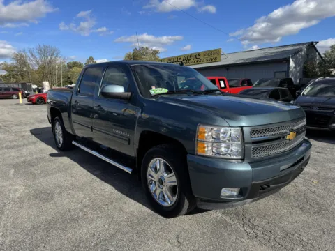 Blue 2012 CHEVROLET SILVERADO 1500 LTZ for sale in Camby, IN
