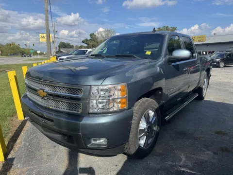 Blue 2012 CHEVROLET SILVERADO 1500 LTZ for sale in Camby, IN