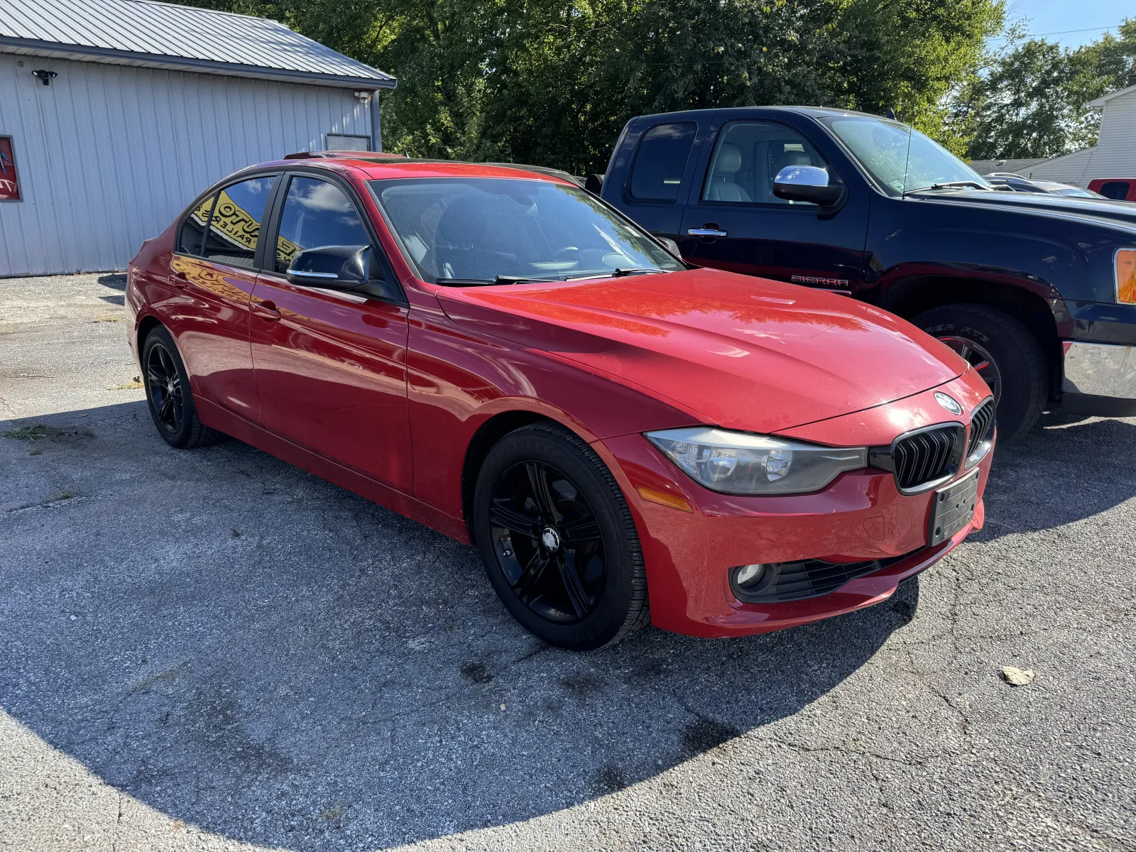 Red 2014 BMW 328 XI for sale in Camby, IN
