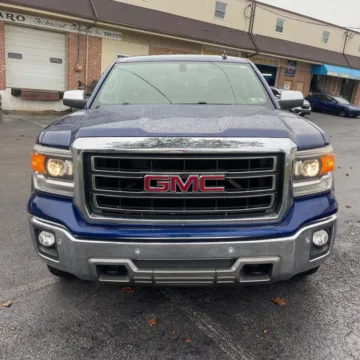 Blue 2014 GMC SIERRA 1500 SLT for sale in Camby, IN