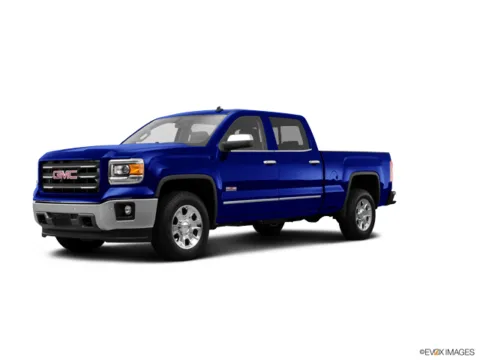 Blue 2014 GMC SIERRA 1500 SLT for sale in Camby, IN