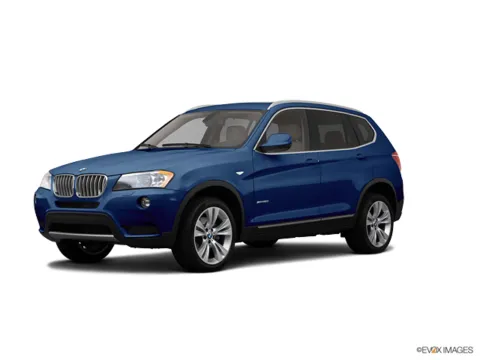 Blue 2011 BMW X3 XDRIVE35I for sale in Camby, IN