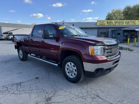 Red 2013 GMC SIERRA 2500 SLE for sale in Camby, IN