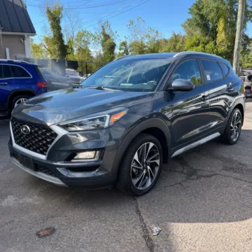 Gray 2020 HYUNDAI TUCSON LIMITED SPORT for sale in Camby, IN