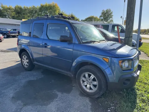 Blue 2007 HONDA ELEMENT EX for sale in Camby, IN