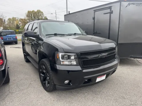 Black 2013 CHEVROLET TAHOE 1500 LTZ for sale in Camby, IN
