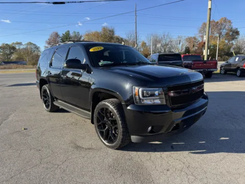 Black 2013 CHEVROLET TAHOE 1500 LTZ for sale in Camby, IN