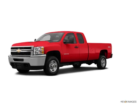 Red 2013 CHEVROLET SILVERADO 2500 HEAVY DUTY LT for sale in Camby, IN