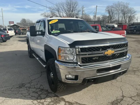 White 2013 CHEVROLET SILVERADO 2500 HEAVY DUTY LTZ for sale in Camby, IN