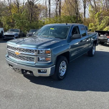 Blue 2014 CHEVROLET SILVERADO 1500 LT for sale in Camby, IN