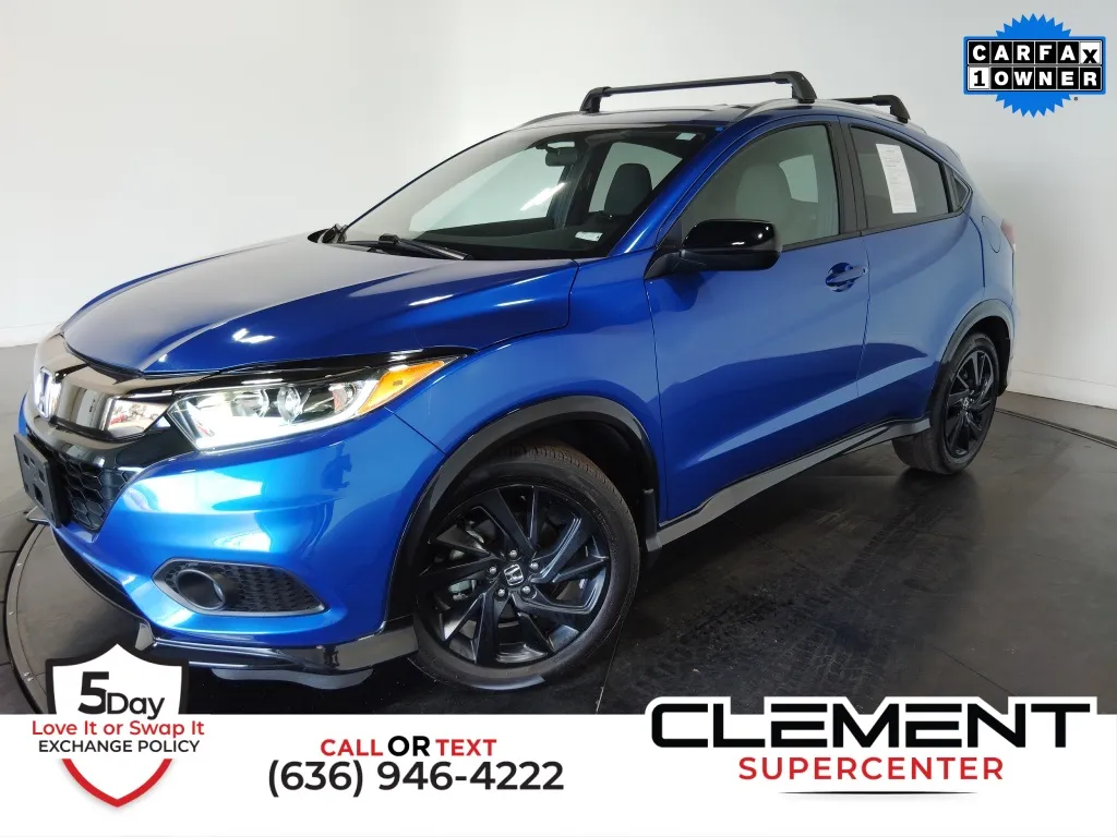 Blue 2022 Honda HR-V Sport for sale in St. Charles, MO