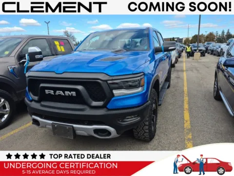 Blue 2022 Ram 1500 Rebel for sale in St. Charles, MO