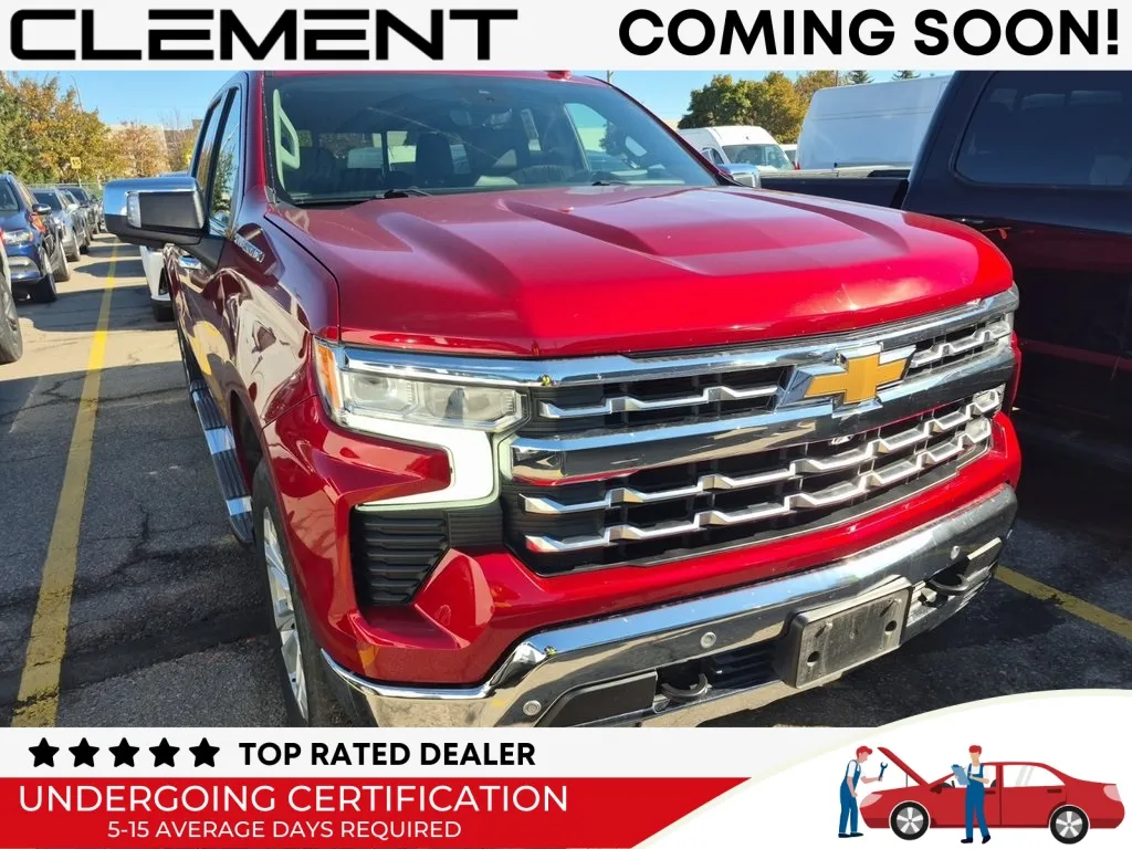 Red 2023 Chevrolet Silverado 1500 LTZ for sale in St. Charles, MO