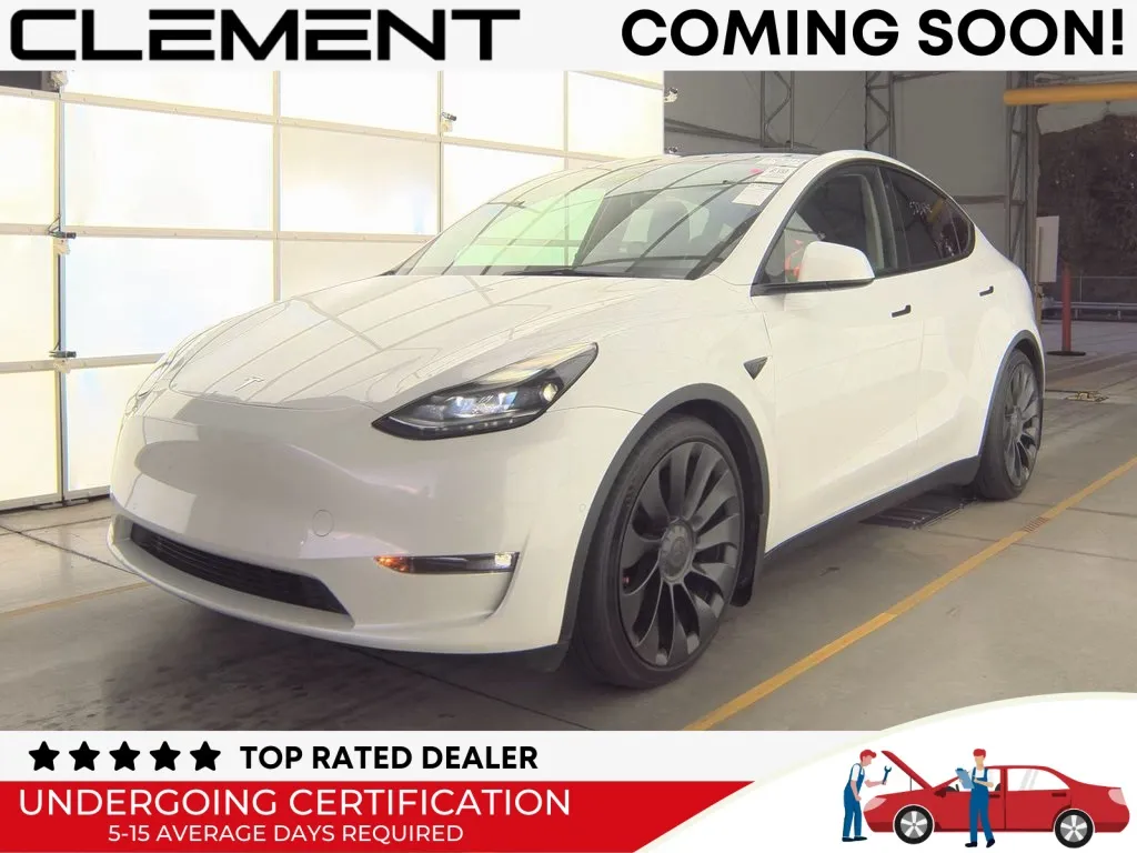 Blue 2022 Tesla Model Y Performance for sale in St. Charles, MO