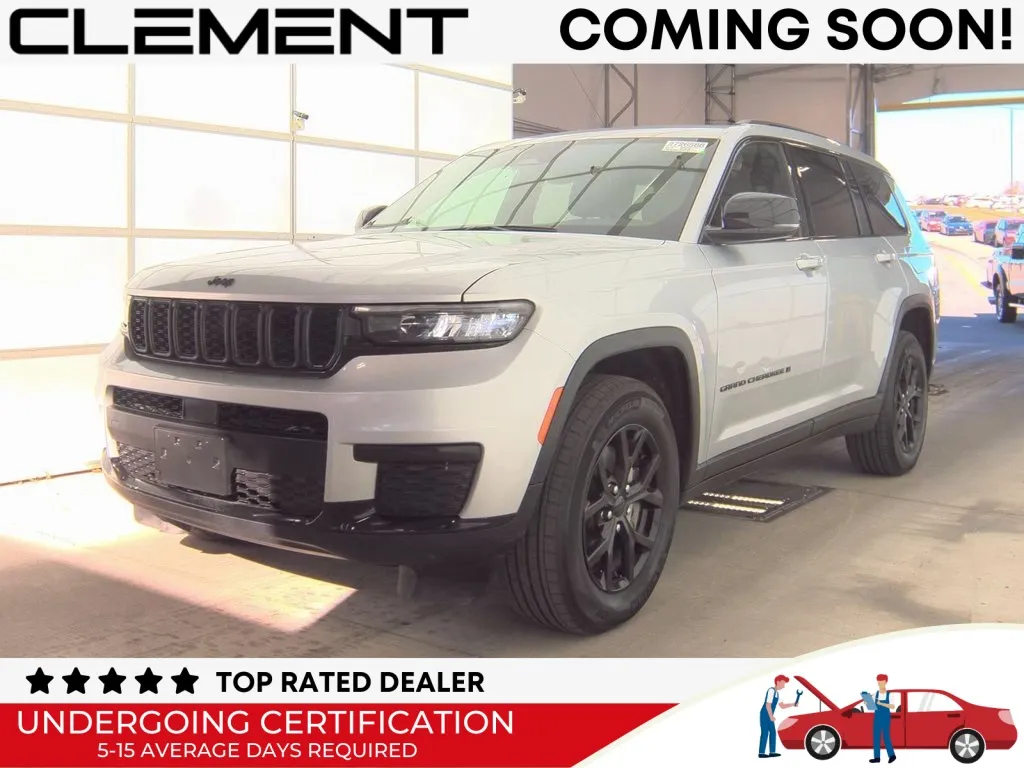 Silver 2024 Jeep Grand Cherokee L Altitude for sale in St. Charles, MO