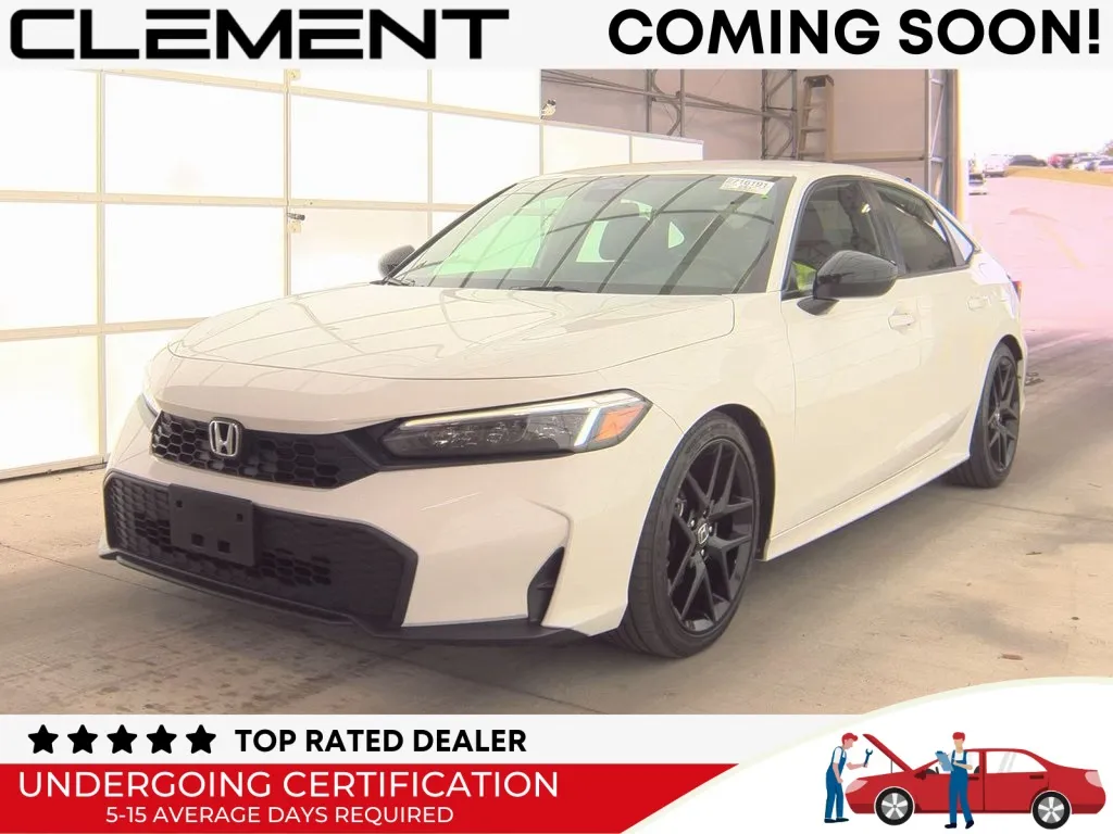 Silver 2025 Honda Civic Sport for sale in St. Charles, MO