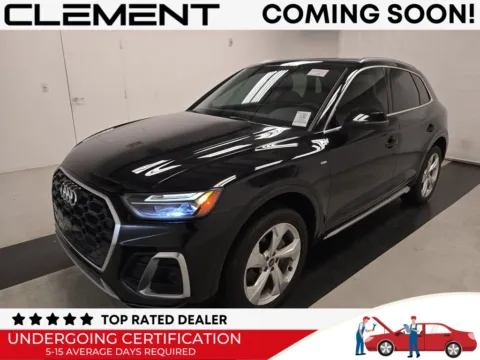 Blue 2022 Audi Q5 45 S line Premium for sale in St. Charles, MO