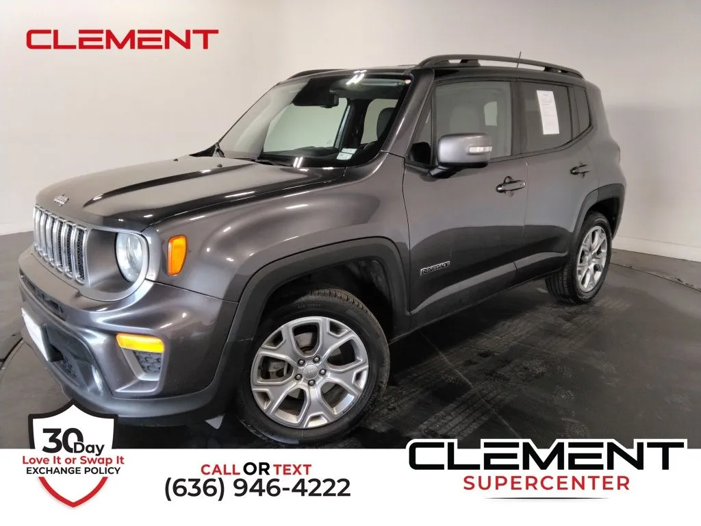 Gray 2020 Jeep Renegade Limited for sale in St. Charles, MO
