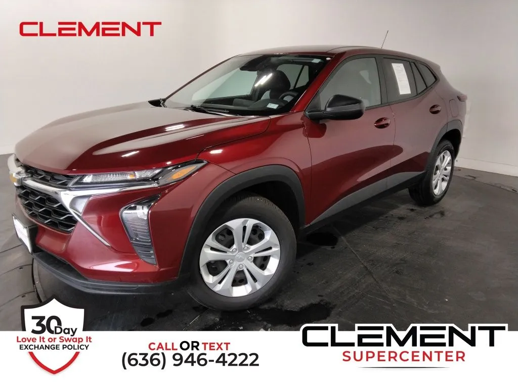 Red 2025 Chevrolet Trax LS for sale in St. Charles, MO