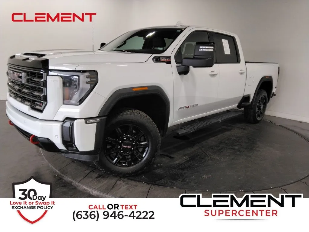 White 2025 GMC Sierra 2500 HD AT4 for sale in St. Charles, MO