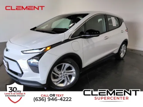 White 2023 Chevrolet Bolt EV 1LT for sale in St. Charles, MO