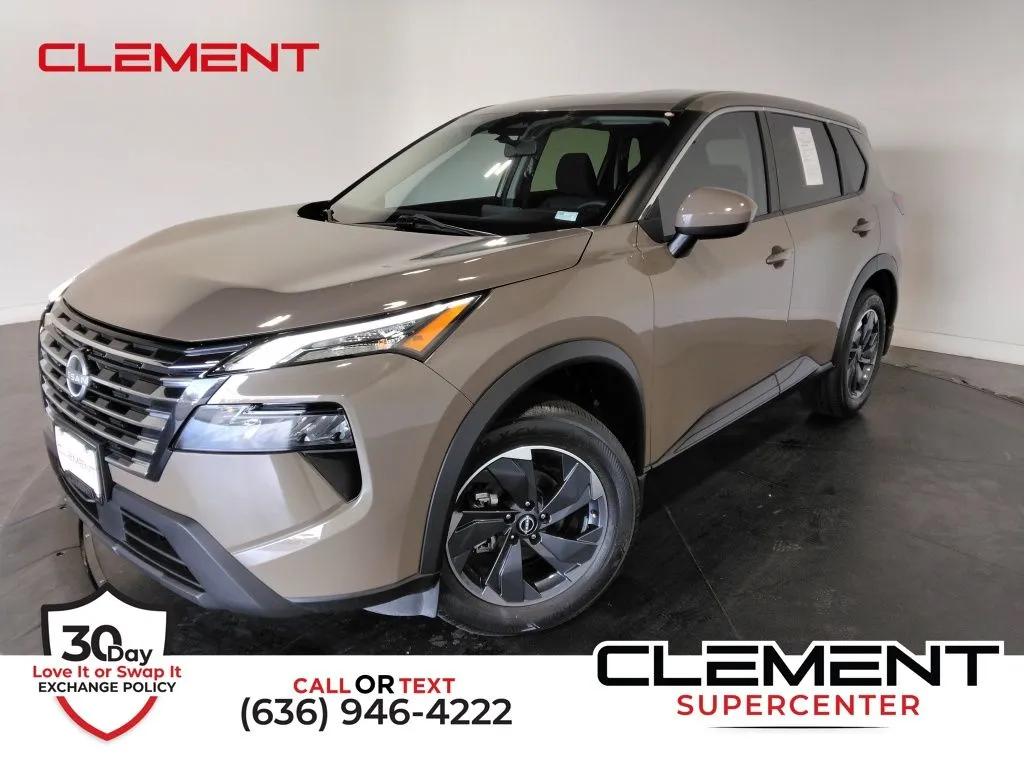 Beige 2024 Nissan Rogue SV for sale in St. Charles, MO