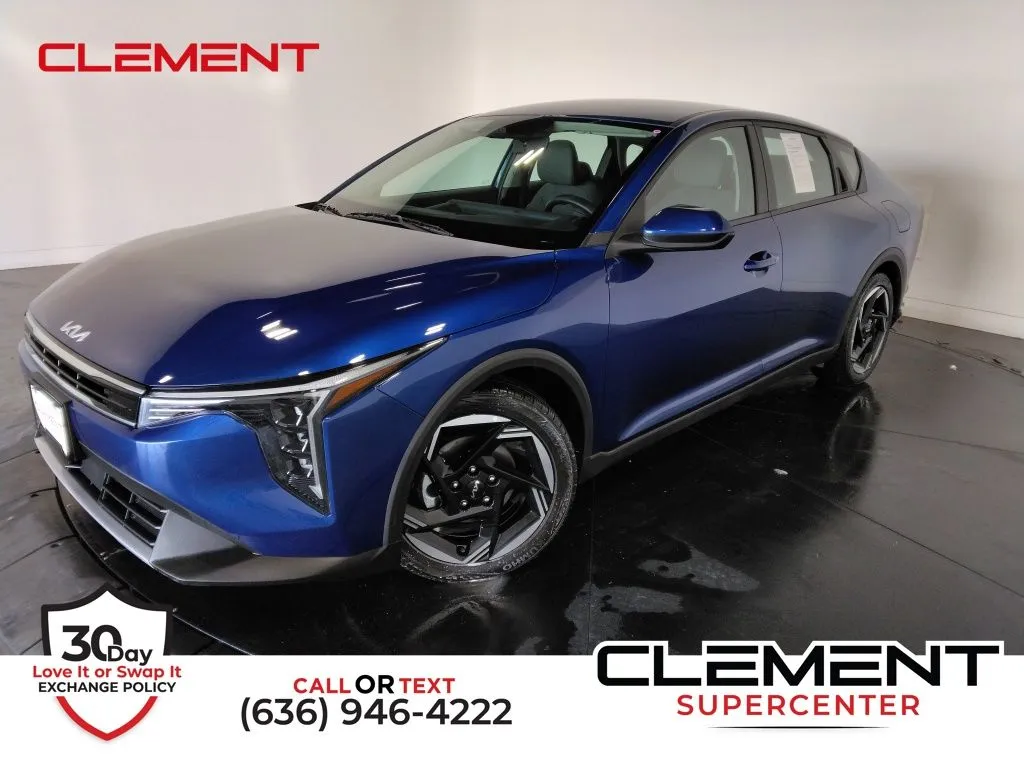 Blue 2025 Kia K4 EX for sale in St. Charles, MO