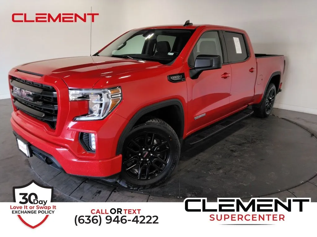 Red 2022 GMC Sierra 1500 Limited Elevation for sale in St. Charles, MO