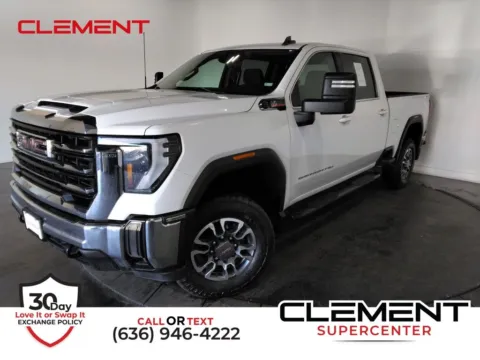 White 2024 GMC Sierra 2500HD SLE for sale in St. Charles, MO
