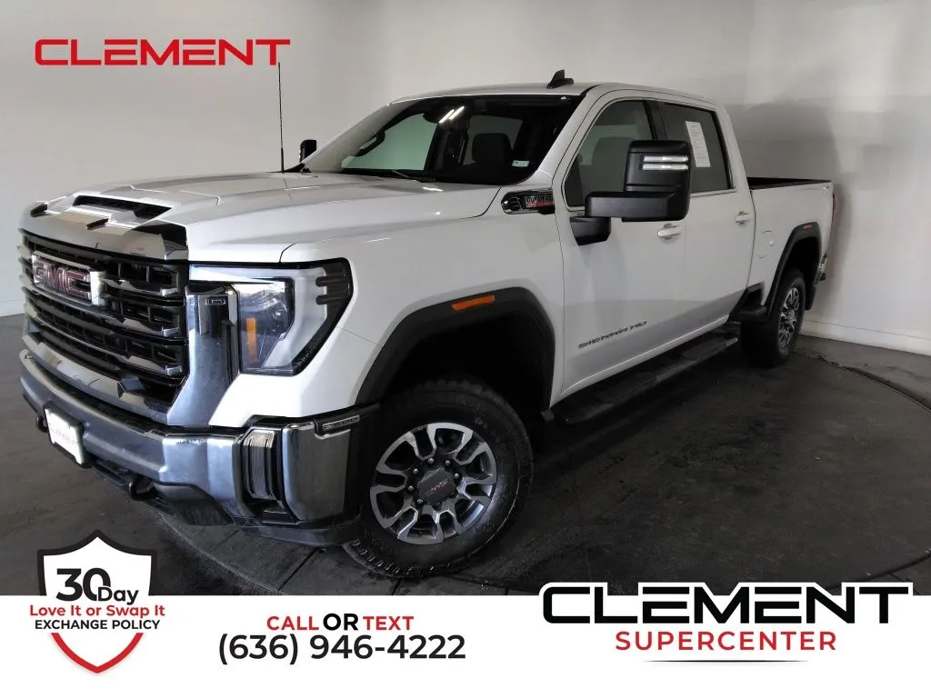 White 2024 GMC Sierra 2500HD SLE for sale in St. Charles, MO