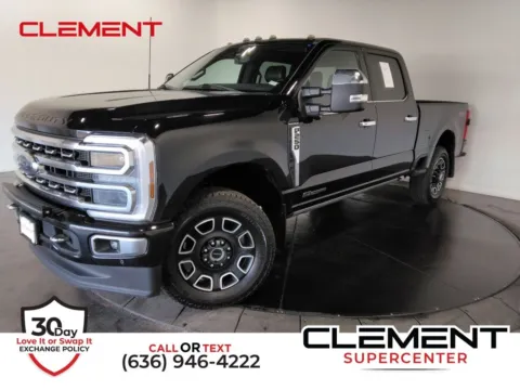 Black 2024 Ford F-250SD Platinum for sale in St. Charles, MO