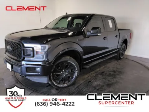 Black 2020 Ford F-150 Lariat for sale in St. Charles, MO