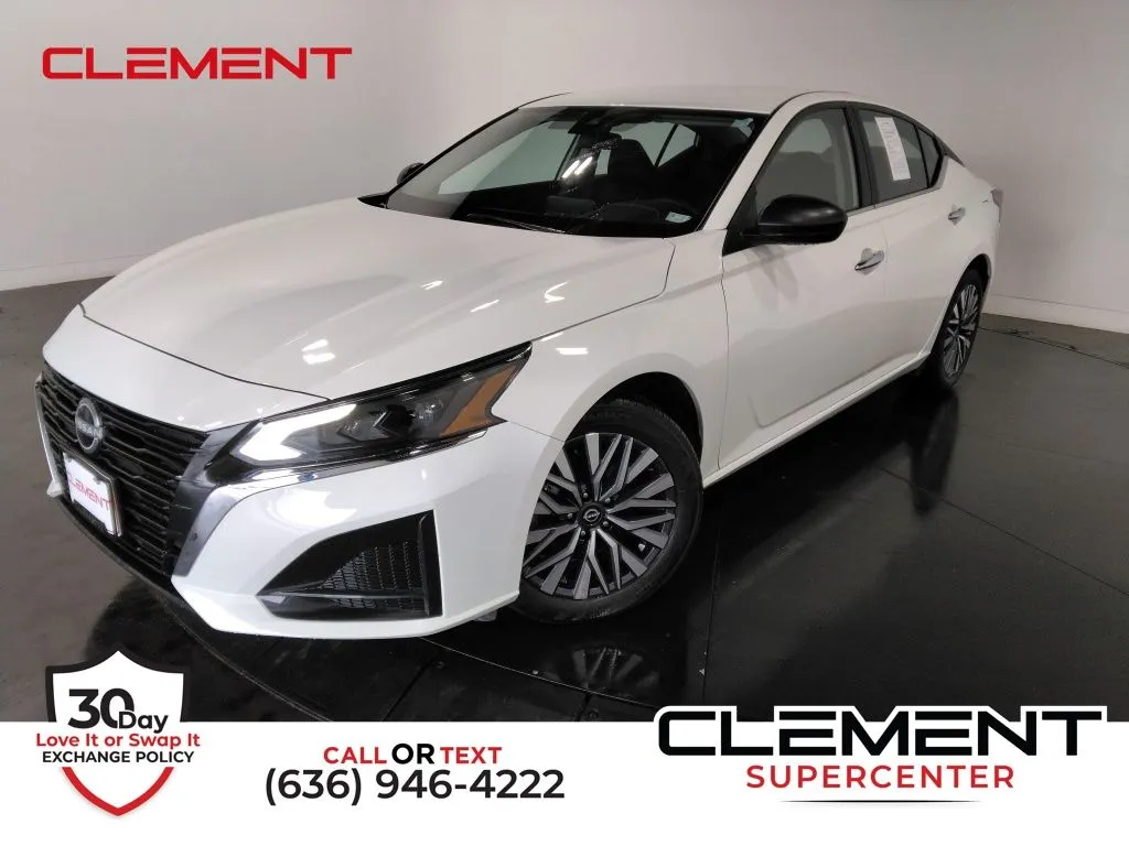 White 2025 Nissan Altima 2.5 SV for sale in St. Charles, MO