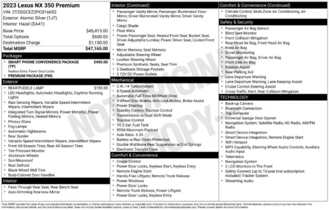 Photos of 2023 Lexus NX 350 Premium for sale in St. Charles, MO at Clement Supercenter