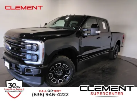 Black 2025 Ford F-250SD Platinum for sale in St. Charles, MO