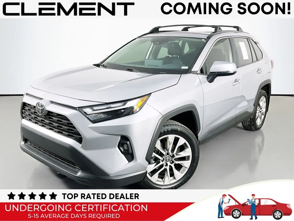 Silver 2025 Toyota RAV4 XLE Premium for sale in St. Charles, MO