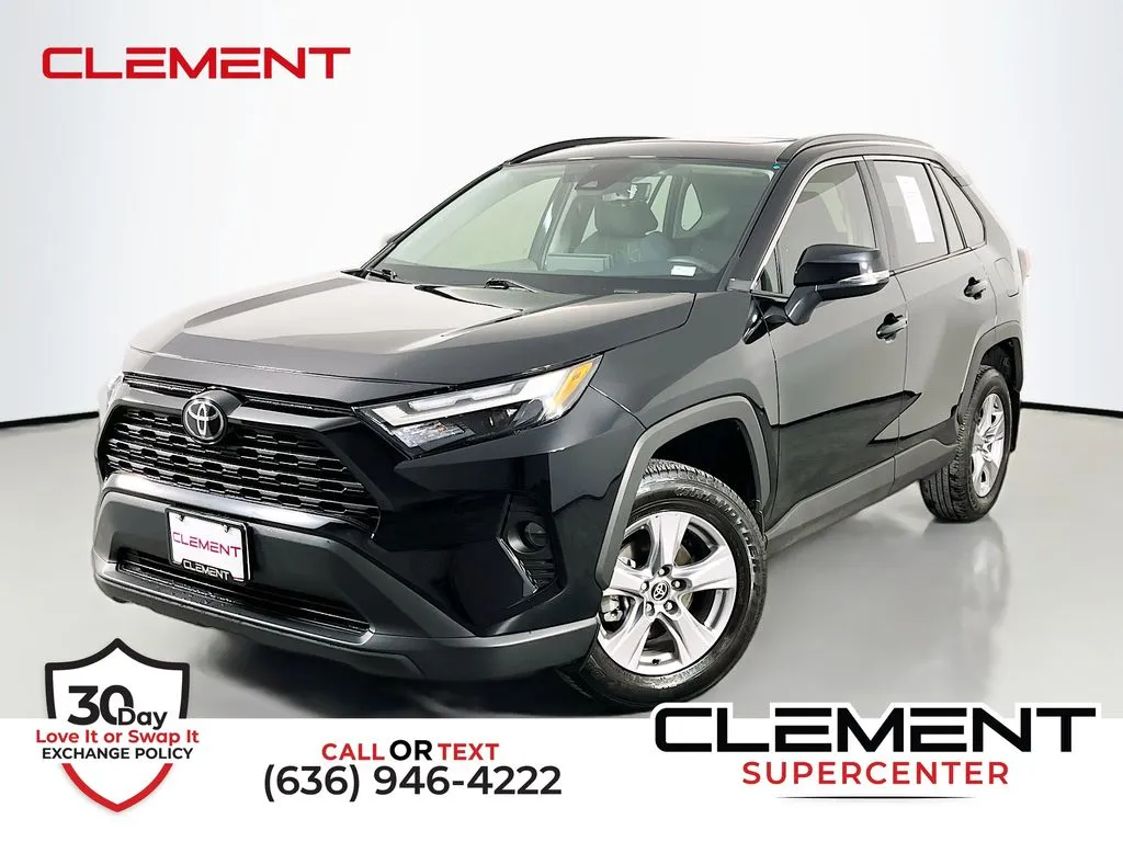 Black 2025 Toyota RAV4 XLE for sale in St. Charles, MO