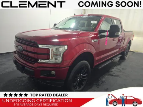 Red 2019 Ford F-150 Lariat for sale in St. Charles, MO