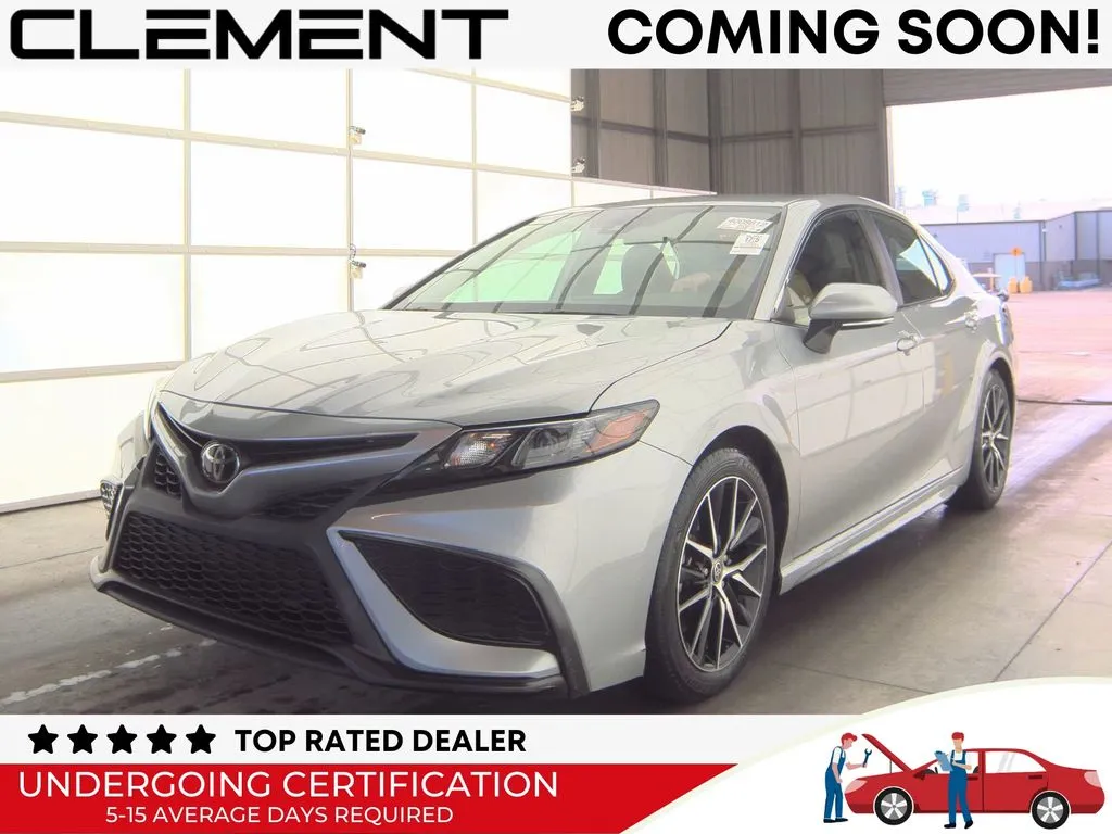 Silver 2022 Toyota Camry SE Nightshade for sale in St. Charles, MO